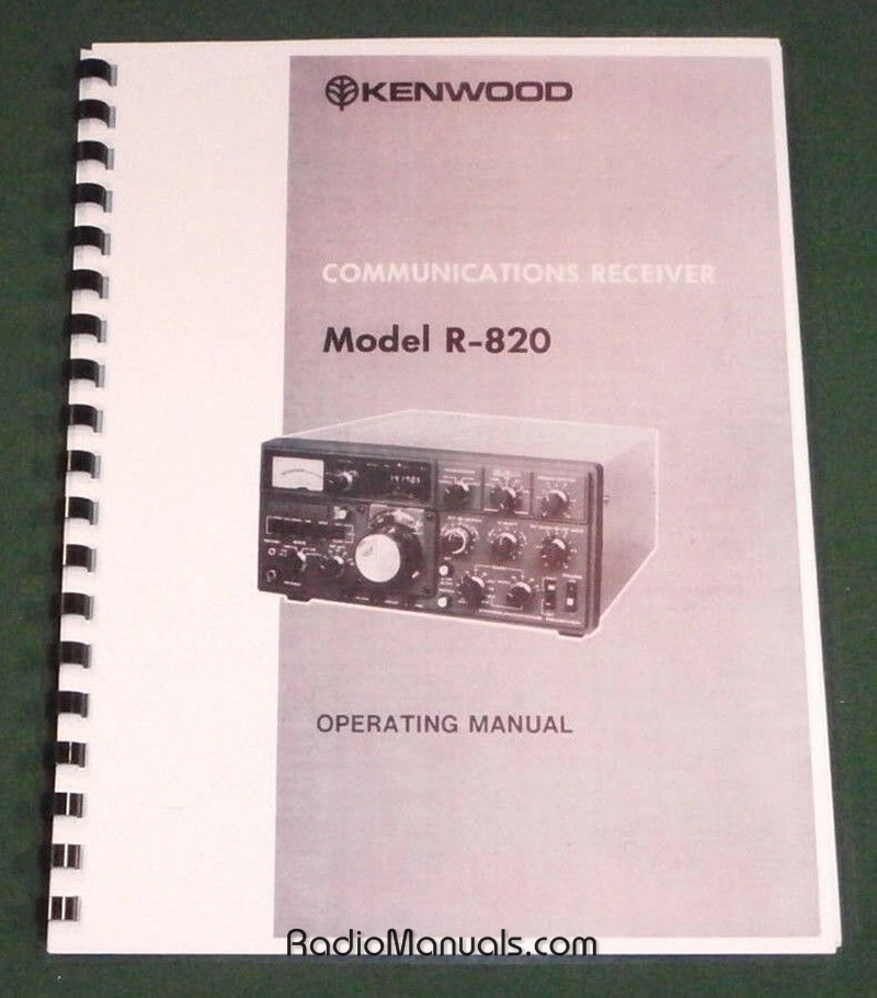 Kenwood R-820 Instruction Manual - Click Image to Close